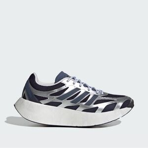 adidas Men's Silver and Black Athletic Shoes